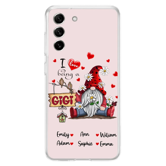 Custom Personalized Phone Case - I Love Being a Grandma - R5OIKQ