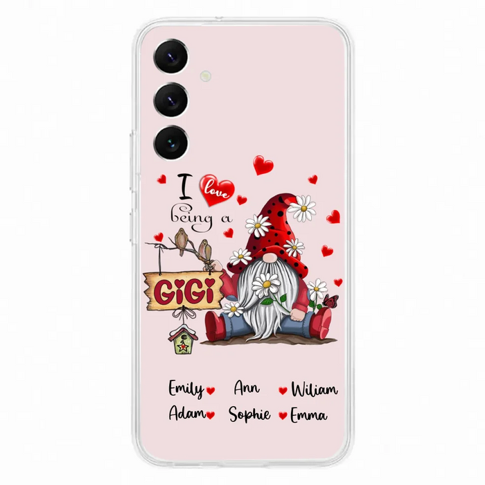 Custom Personalized Phone Case - I Love Being a Grandma - R5OIKQ