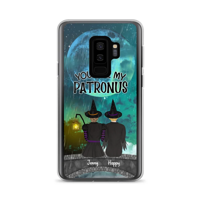 Personalized Witches Phone Case - Gift Idea For Best Friends with 2 Girls - You Are My Patronus