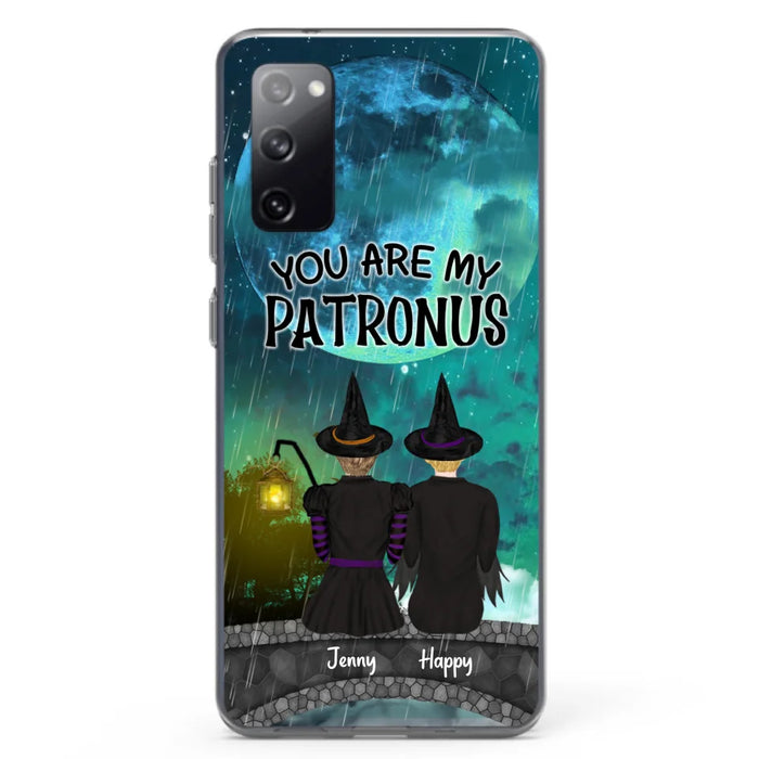 Personalized Witches Phone Case - Gift Idea For Best Friends with 2 Girls - You Are My Patronus