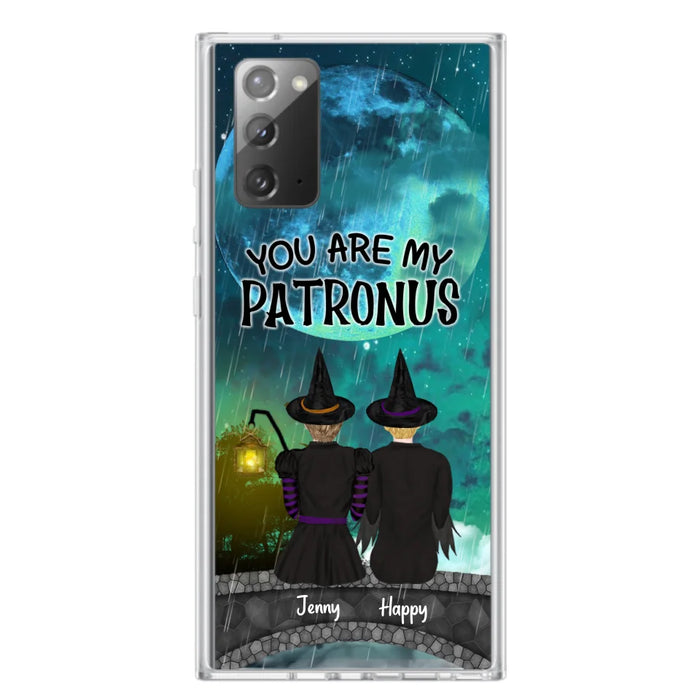 Personalized Witches Phone Case - Gift Idea For Best Friends with 2 Girls - You Are My Patronus