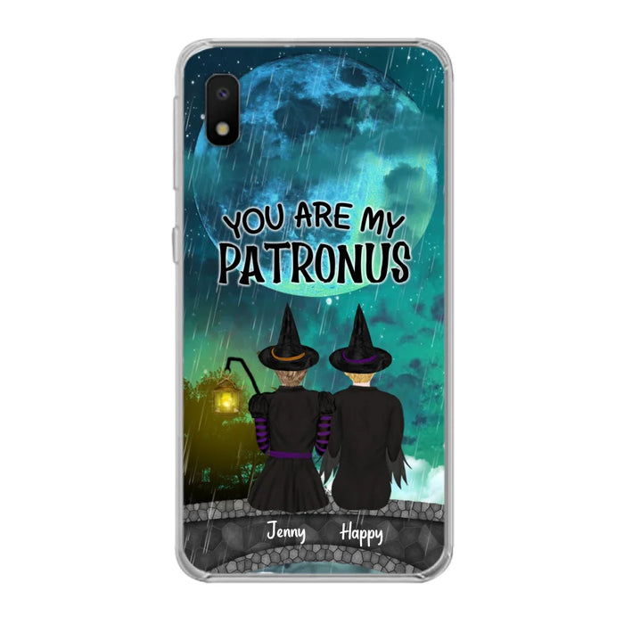 Personalized Witches Phone Case - Gift Idea For Best Friends with 2 Girls - You Are My Patronus