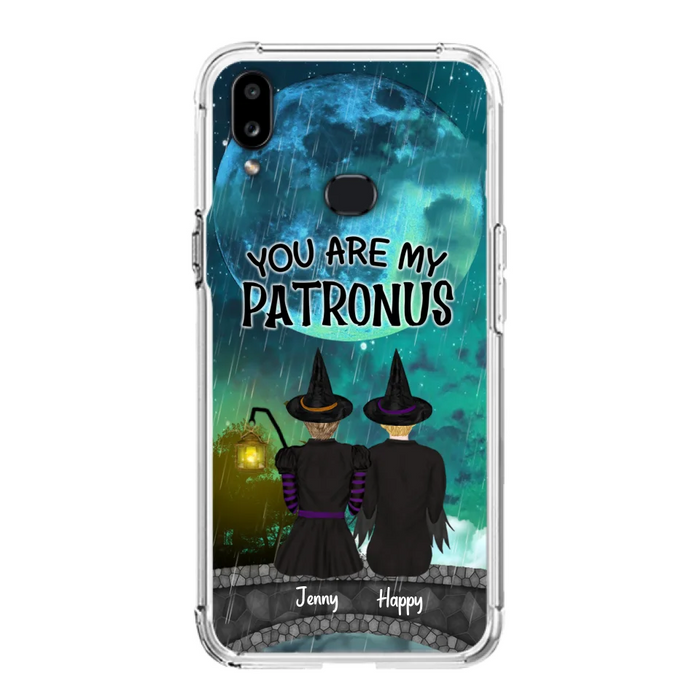 Personalized Witches Phone Case - Gift Idea For Best Friends with 2 Girls - You Are My Patronus