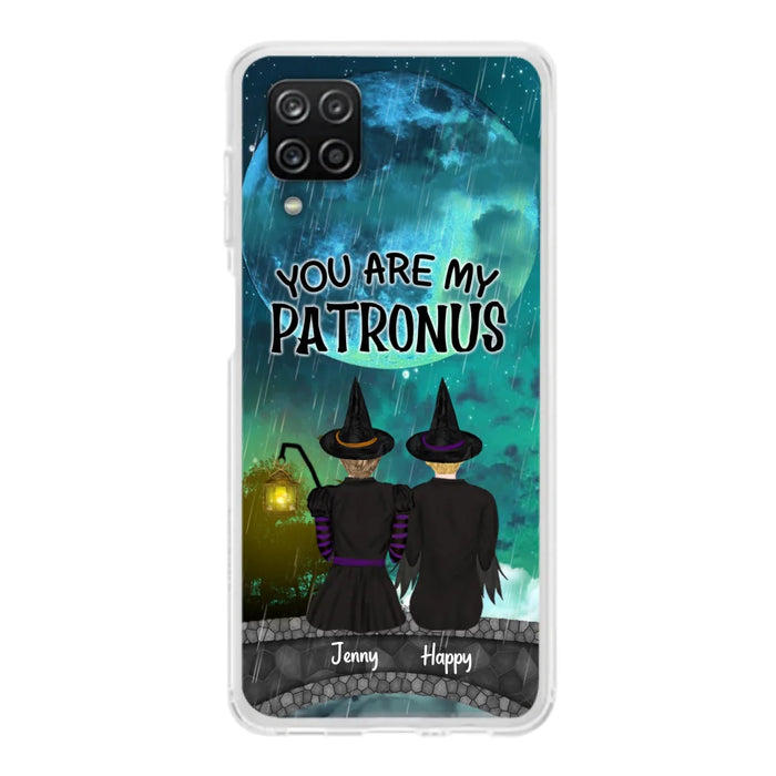 Personalized Witches Phone Case - Gift Idea For Best Friends with 2 Girls - You Are My Patronus