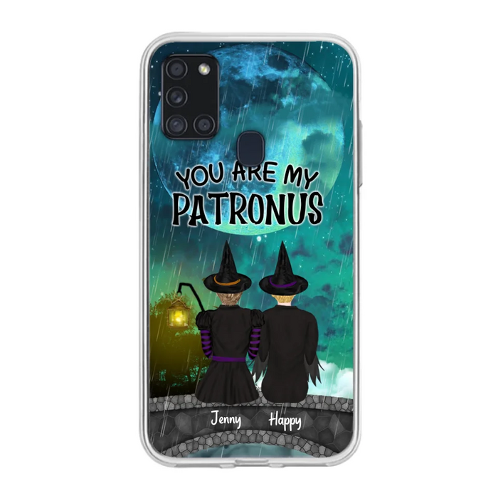 Personalized Witches Phone Case - Gift Idea For Best Friends with 2 Girls - You Are My Patronus