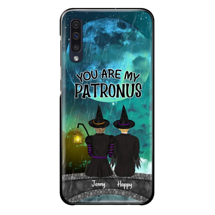 Personalized Witches Phone Case - Gift Idea For Best Friends with 2 Girls - You Are My Patronus