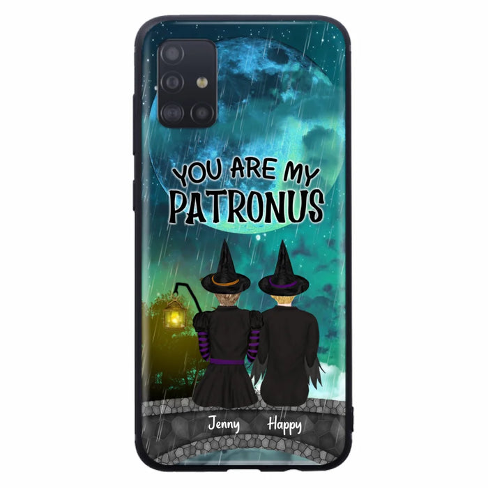 Personalized Witches Phone Case - Gift Idea For Best Friends with 2 Girls - You Are My Patronus