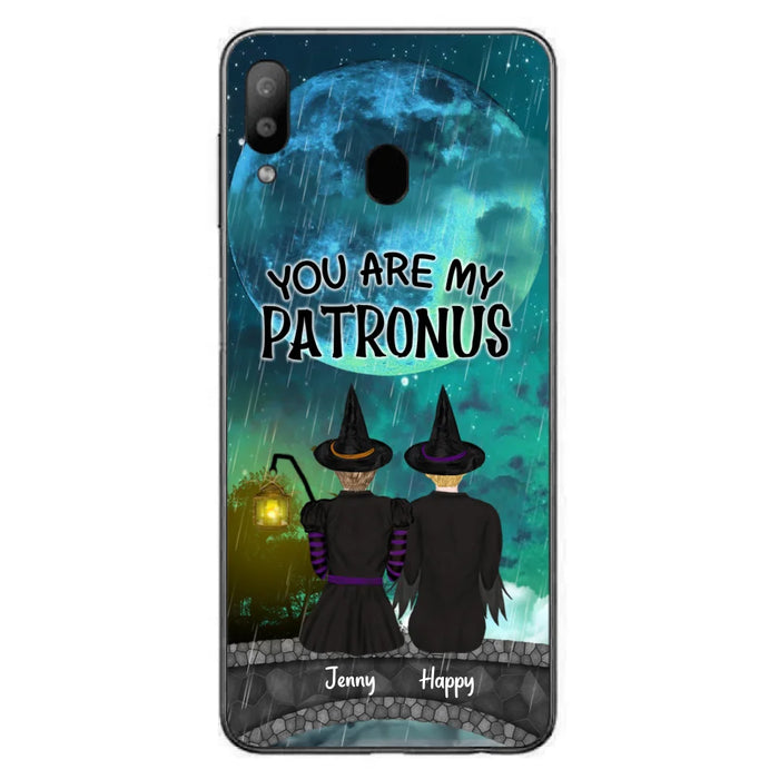 Personalized Witches Phone Case - Gift Idea For Best Friends with 2 Girls - You Are My Patronus