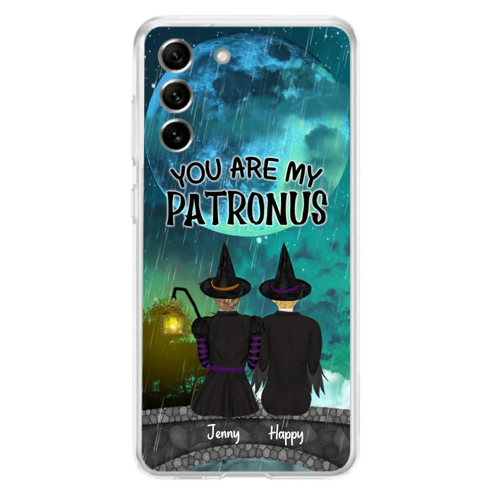 Personalized Witches Phone Case - Gift Idea For Best Friends with 2 Girls - You Are My Patronus