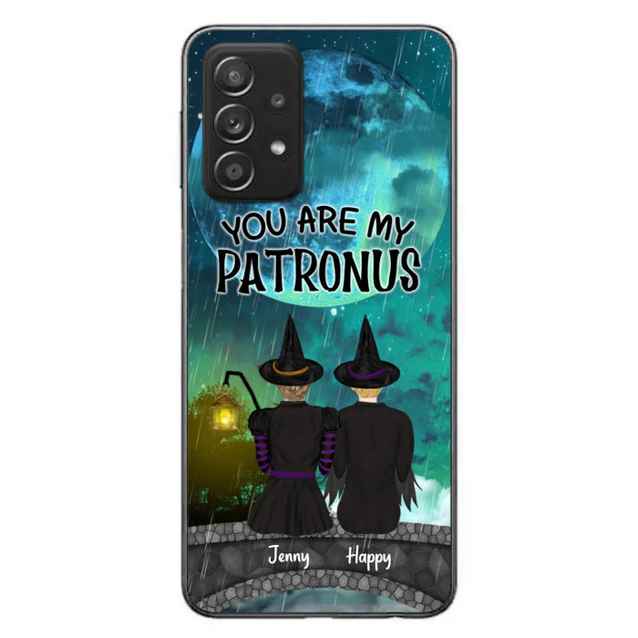 Personalized Witches Phone Case - Gift Idea For Best Friends with 2 Girls - You Are My Patronus