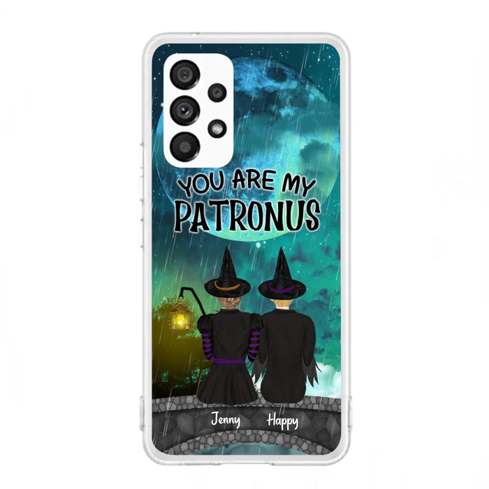 Personalized Witches Phone Case - Gift Idea For Best Friends with 2 Girls - You Are My Patronus