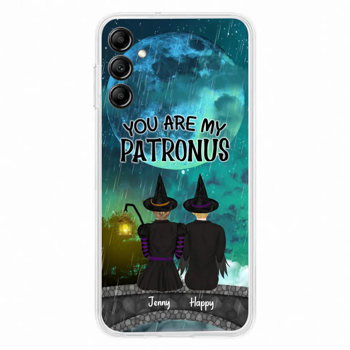 Personalized Witches Phone Case - Gift Idea For Best Friends with 2 Girls - You Are My Patronus