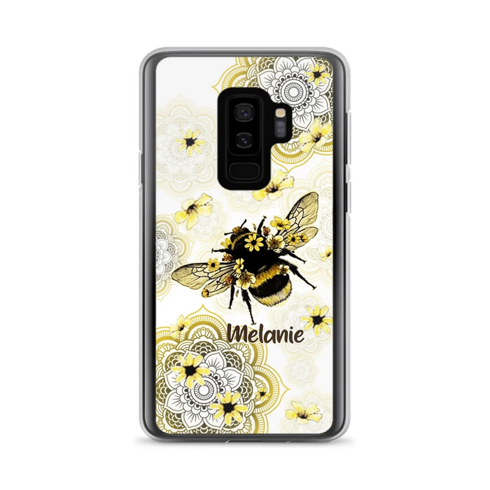 Custom Personalized Bee Phone Case - Upto 5 Bees - Gift For Bee Lovers