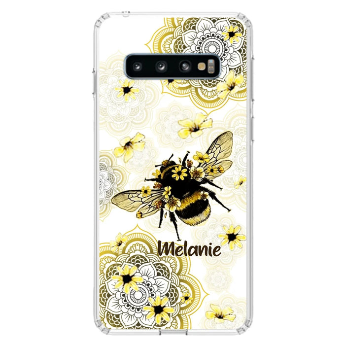 Custom Personalized Bee Phone Case - Upto 5 Bees - Gift For Bee Lovers