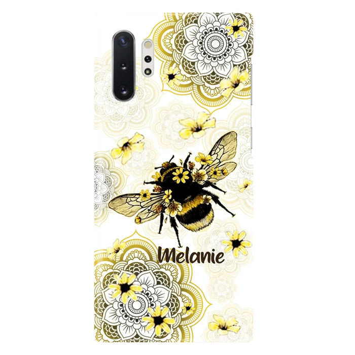 Custom Personalized Bee Phone Case - Upto 5 Bees - Gift For Bee Lovers