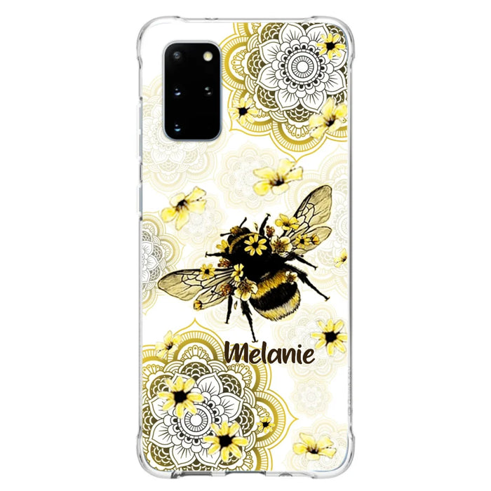 Custom Personalized Bee Phone Case - Upto 5 Bees - Gift For Bee Lovers