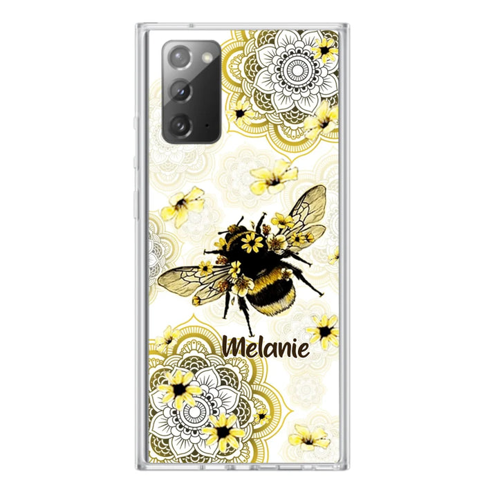 Custom Personalized Bee Phone Case - Upto 5 Bees - Gift For Bee Lovers