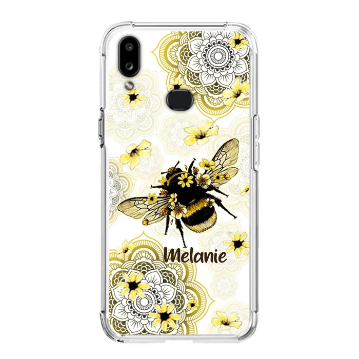 Custom Personalized Bee Phone Case - Upto 5 Bees - Gift For Bee Lovers