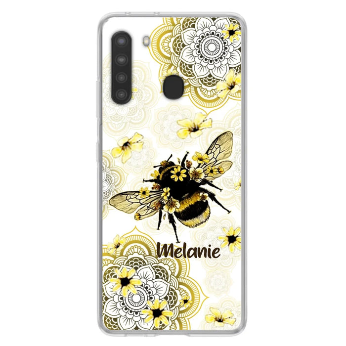 Custom Personalized Bee Phone Case - Upto 5 Bees - Gift For Bee Lovers