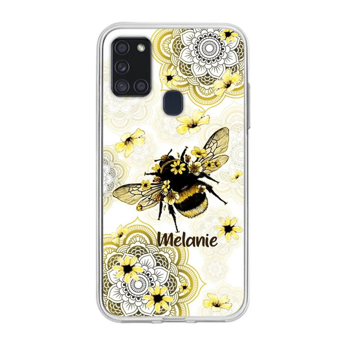 Custom Personalized Bee Phone Case - Upto 5 Bees - Gift For Bee Lovers