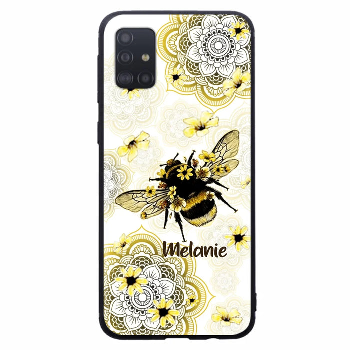 Custom Personalized Bee Phone Case - Upto 5 Bees - Gift For Bee Lovers