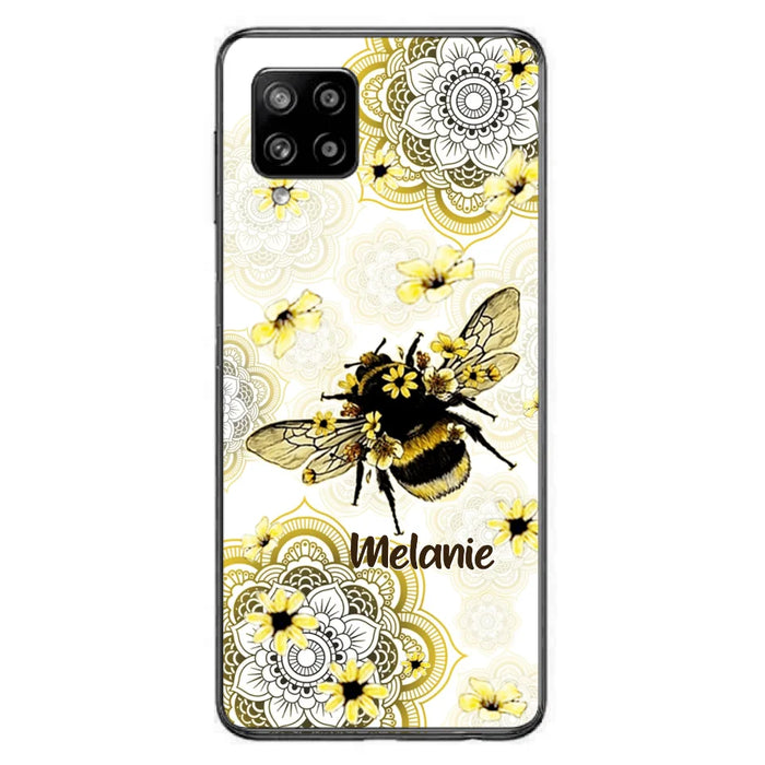 Custom Personalized Bee Phone Case - Upto 5 Bees - Gift For Bee Lovers