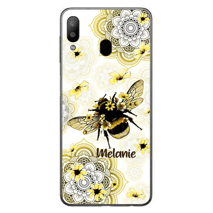 Custom Personalized Bee Phone Case - Upto 5 Bees - Gift For Bee Lovers