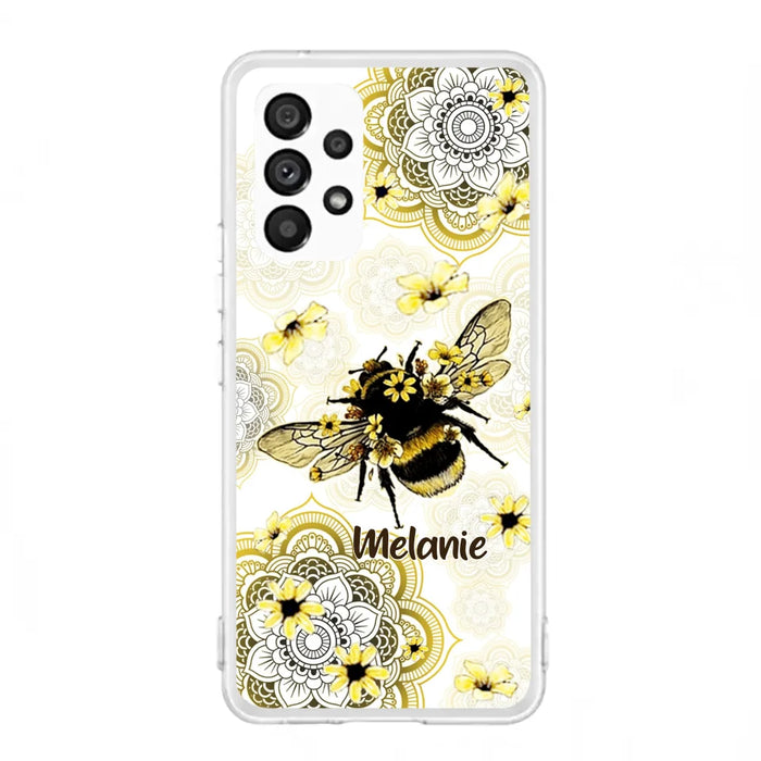 Custom Personalized Bee Phone Case - Upto 5 Bees - Gift For Bee Lovers