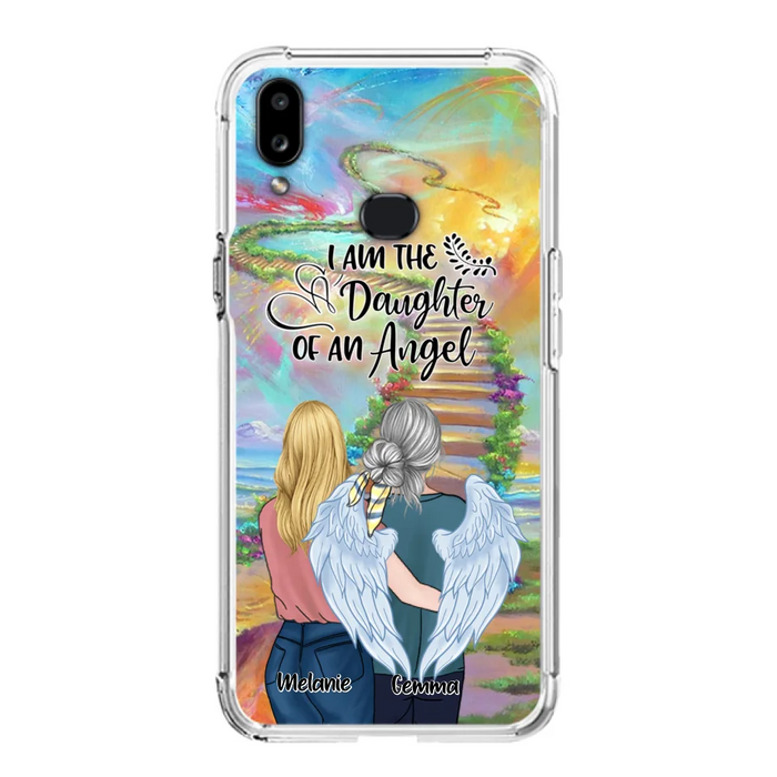 Custom Personalized Mom In The Heaven Phone Case - Mom And Daughter - Best Memorial Gift - Phone Case For iPhone And Samsung