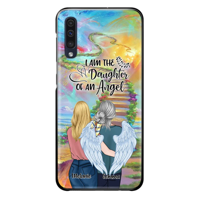 Custom Personalized Mom In The Heaven Phone Case - Mom And Daughter - Best Memorial Gift - Phone Case For iPhone And Samsung