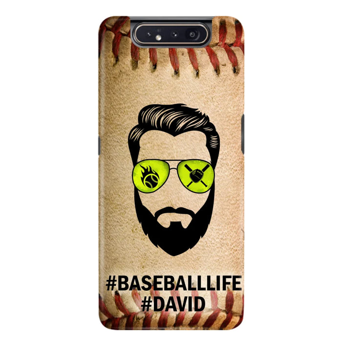 Custom Personalized Baseballlife Phone Case - Best Gift for Dads - For iPhone And Samsung - NTQYR8