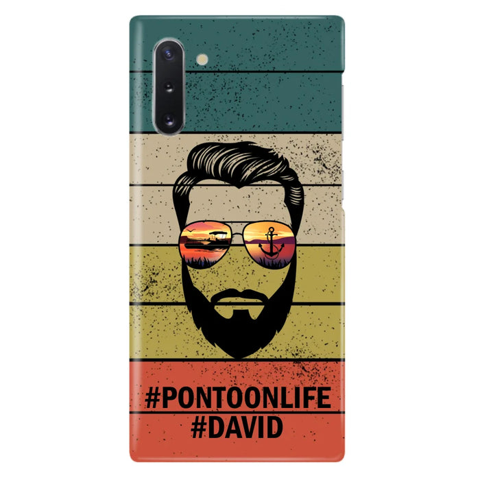 Custom Personalized Pontoonlife Phone Case - Best Gift for Dads - For iPhone And Samsung - NTQYR8