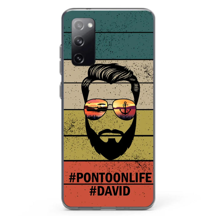 Custom Personalized Pontoonlife Phone Case - Best Gift for Dads - For iPhone And Samsung - NTQYR8