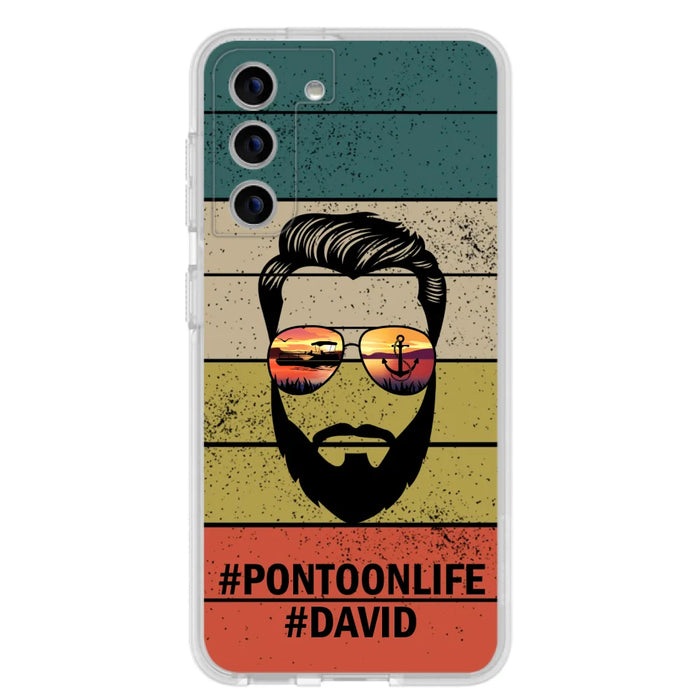 Custom Personalized Pontoonlife Phone Case - Best Gift for Dads - For iPhone And Samsung - NTQYR8