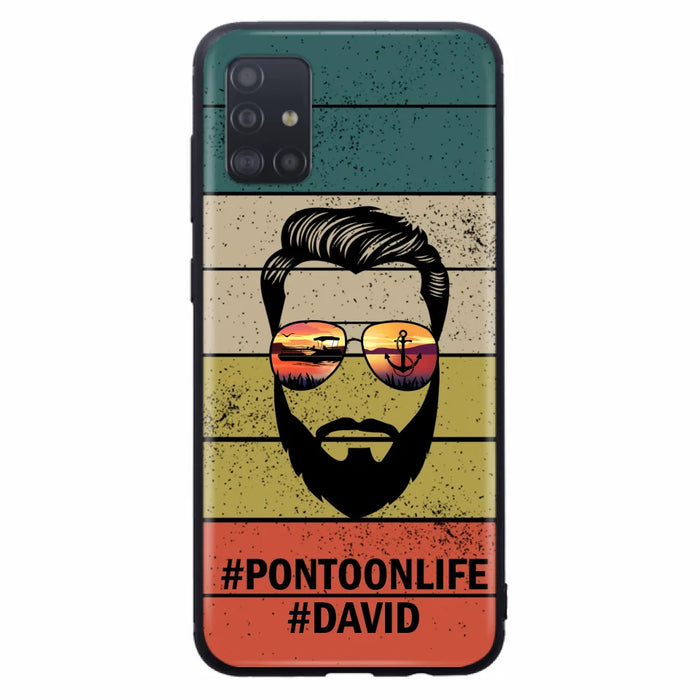 Custom Personalized Pontoonlife Phone Case - Best Gift for Dads - For iPhone And Samsung - NTQYR8