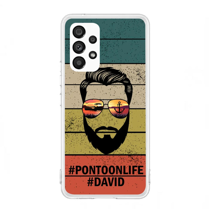 Custom Personalized Pontoonlife Phone Case - Best Gift for Dads - For iPhone And Samsung - NTQYR8