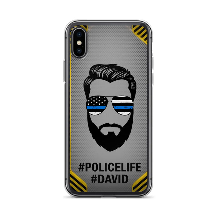 Custom Personalized Policelife Phone Case - Best Gift for Dads - For iPhone And Samsung - NTQYR8