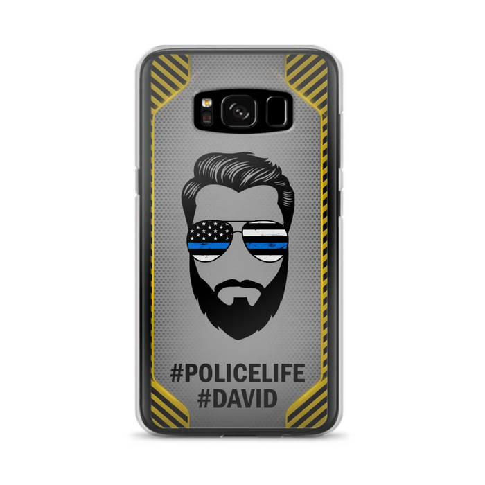 Custom Personalized Policelife Phone Case - Best Gift for Dads - For iPhone And Samsung - NTQYR8