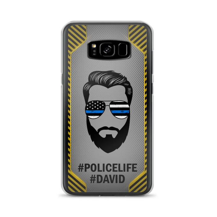 Custom Personalized Policelife Phone Case - Best Gift for Dads - For iPhone And Samsung - NTQYR8