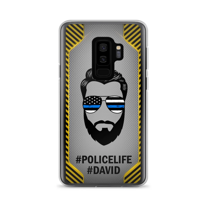 Custom Personalized Policelife Phone Case - Best Gift for Dads - For iPhone And Samsung - NTQYR8