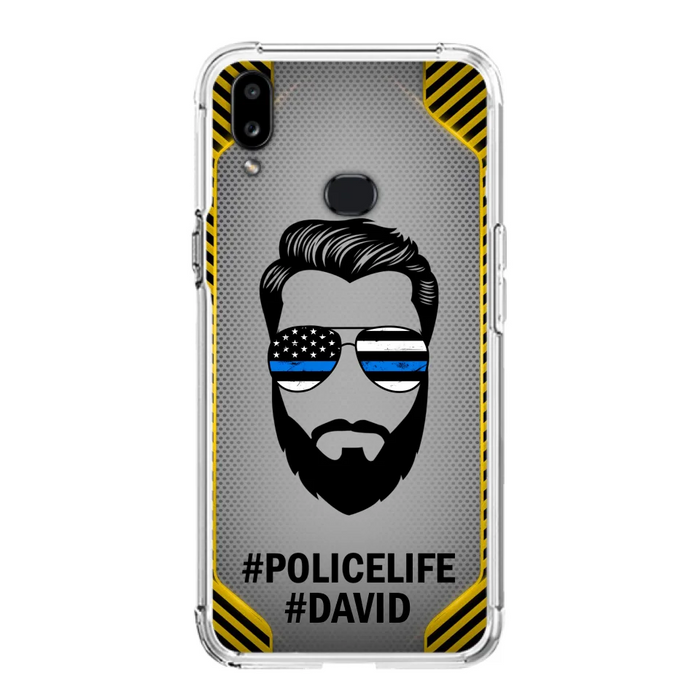 Custom Personalized Policelife Phone Case - Best Gift for Dads - For iPhone And Samsung - NTQYR8