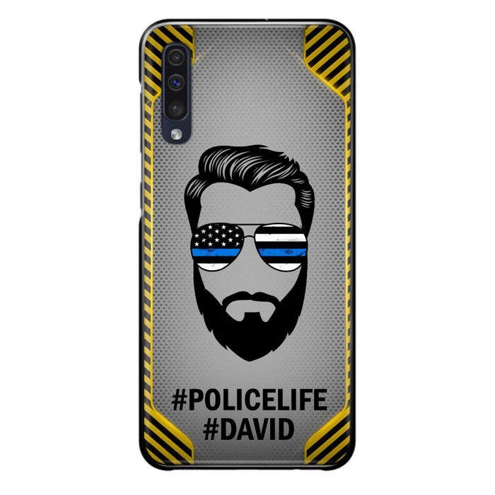 Custom Personalized Policelife Phone Case - Best Gift for Dads - For iPhone And Samsung - NTQYR8