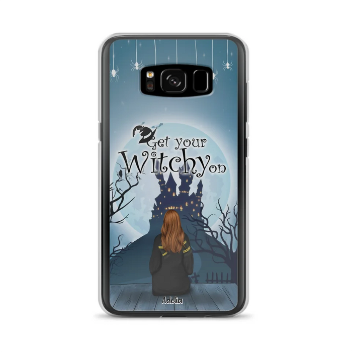 Custom Personalized Witch Phone Case - Upto 4 Witches - Best Gift For Friends - Get Your Witchy on - Case For iPhone And Samsung