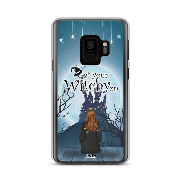 Custom Personalized Witch Phone Case - Upto 4 Witches - Best Gift For Friends - Get Your Witchy on - Case For iPhone And Samsung