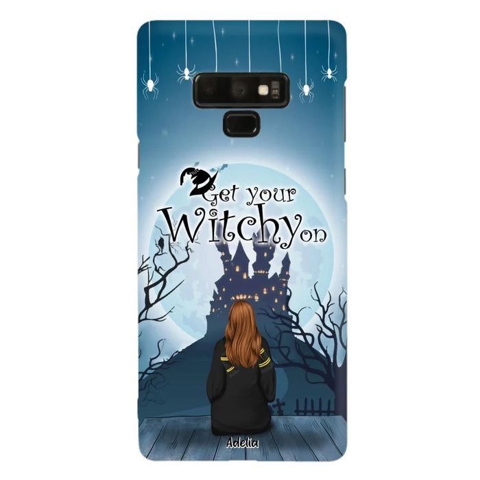 Custom Personalized Witch Phone Case - Upto 4 Witches - Best Gift For Friends - Get Your Witchy on - Case For iPhone And Samsung