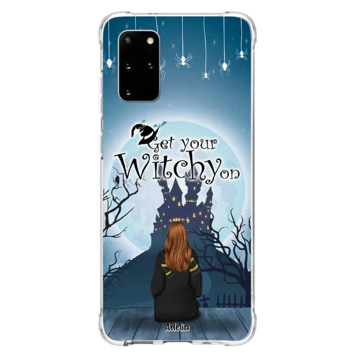 Custom Personalized Witch Phone Case - Upto 4 Witches - Best Gift For Friends - Get Your Witchy on - Case For iPhone And Samsung