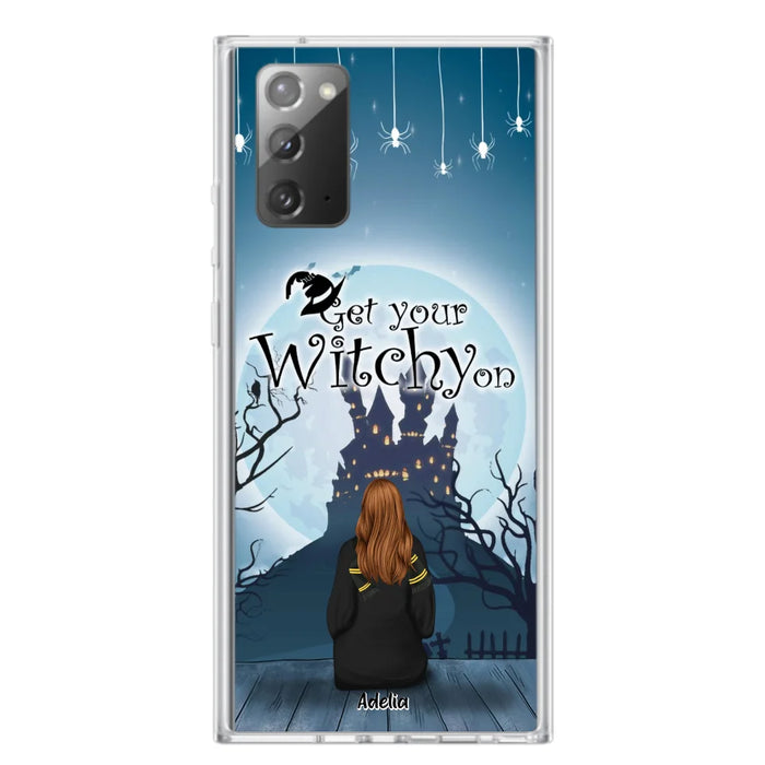 Custom Personalized Witch Phone Case - Upto 4 Witches - Best Gift For Friends - Get Your Witchy on - Case For iPhone And Samsung