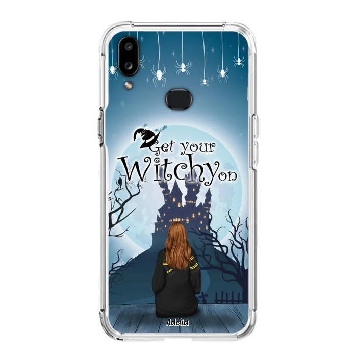 Custom Personalized Witch Phone Case - Upto 4 Witches - Best Gift For Friends - Get Your Witchy on - Case For iPhone And Samsung