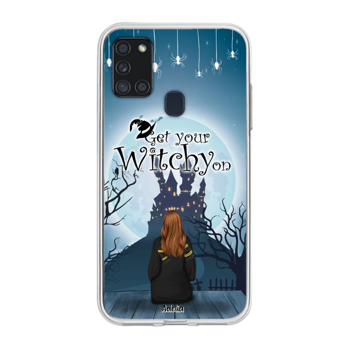 Custom Personalized Witch Phone Case - Upto 4 Witches - Best Gift For Friends - Get Your Witchy on - Case For iPhone And Samsung