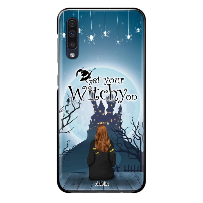 Custom Personalized Witch Phone Case - Upto 4 Witches - Best Gift For Friends - Get Your Witchy on - Case For iPhone And Samsung